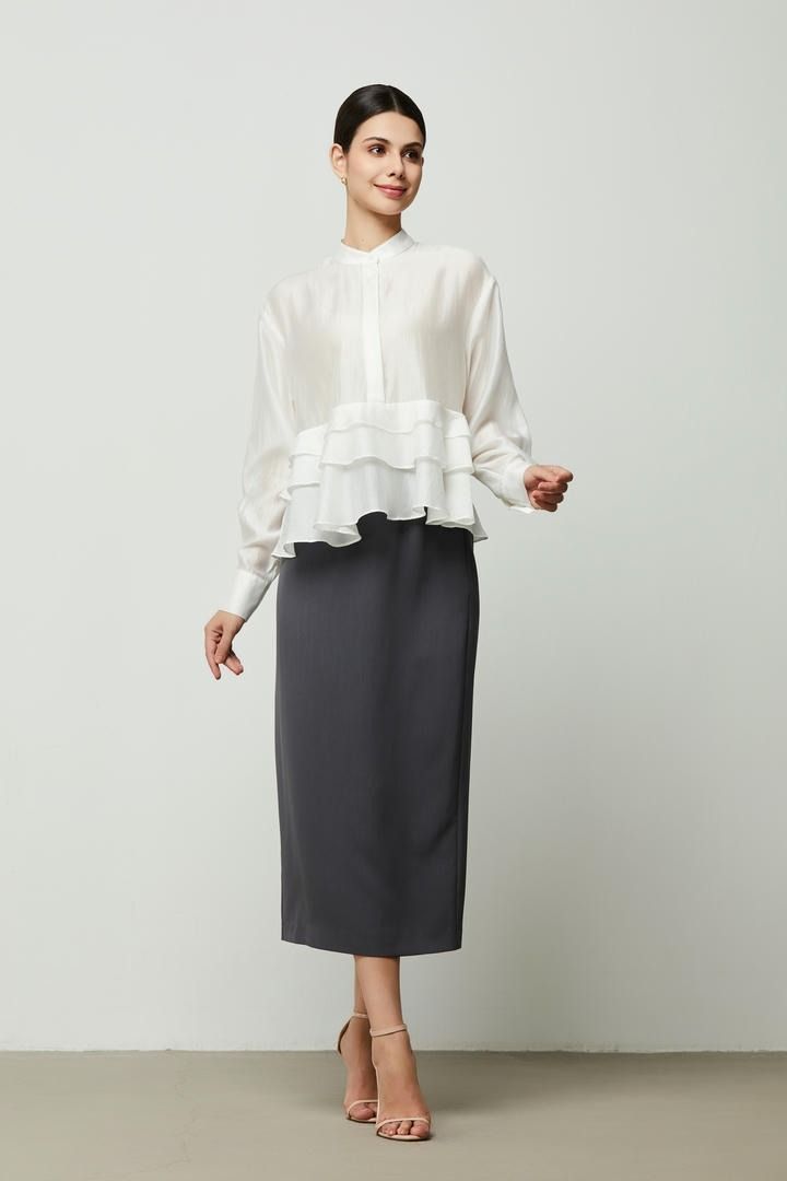 Classic Gray Skirt