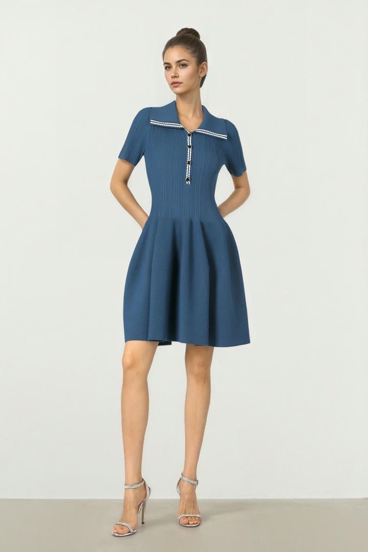 Peplum Short Dress