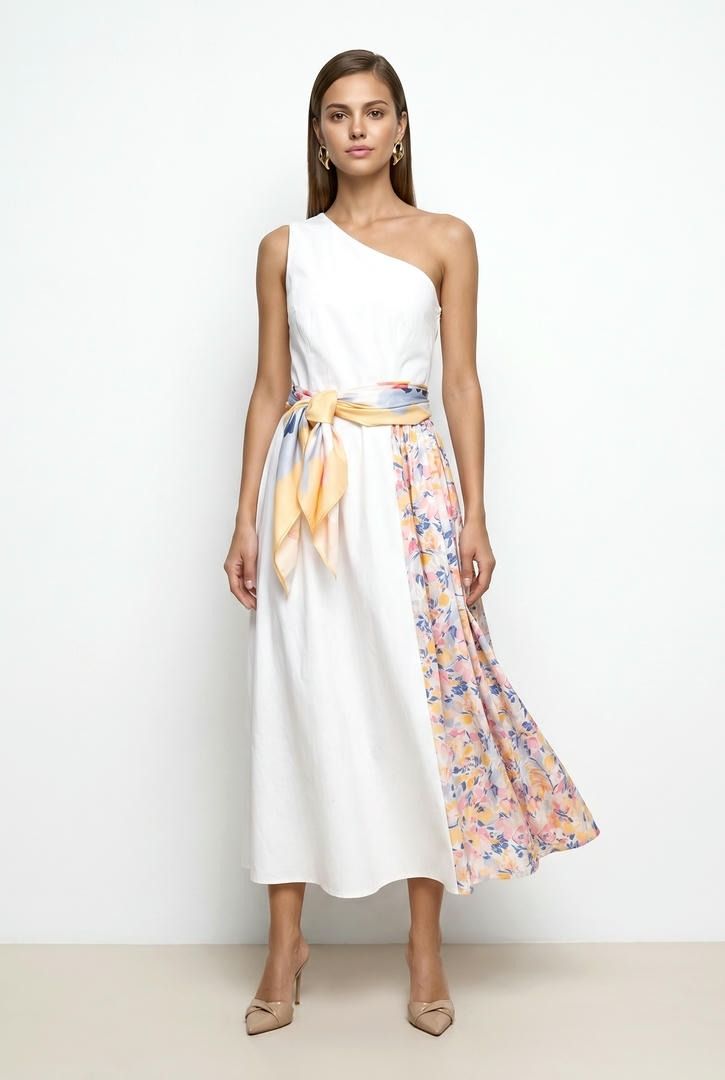 Printed Cotton Dress