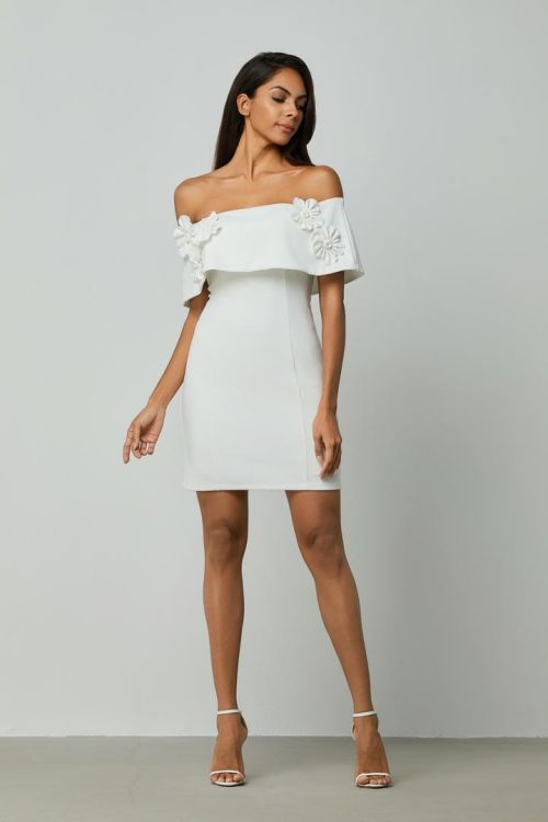 Floral Off-Shoulder Dress