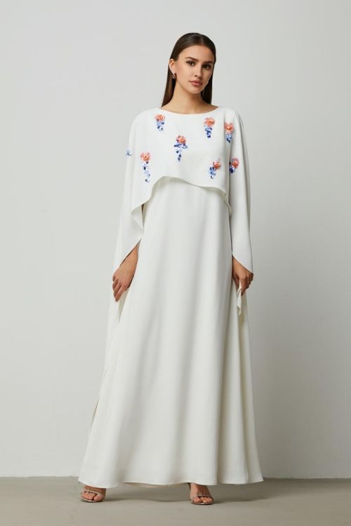 embellished cape modern Kaftan
