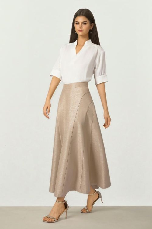 Relaxed Placket Top