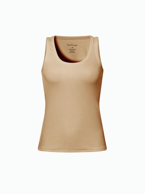 Nude Solid Tank Top