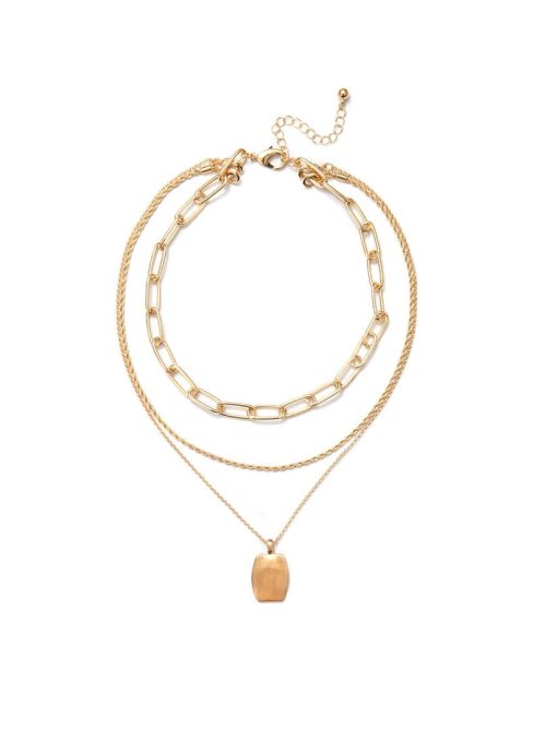Layered Gold Necklace