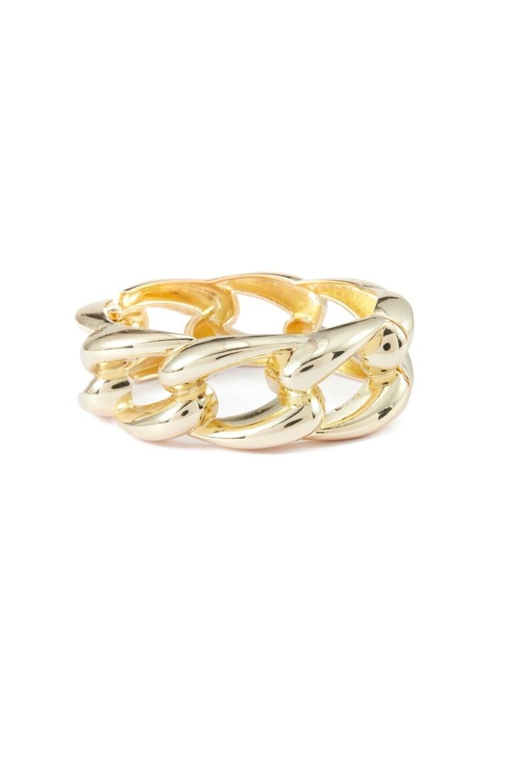 modern big chain bracelet