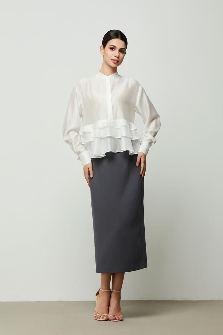 Classic Gray Skirt