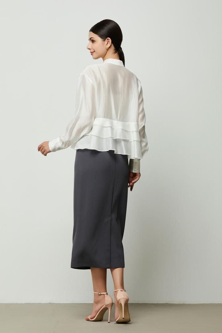 Classic Gray Skirt