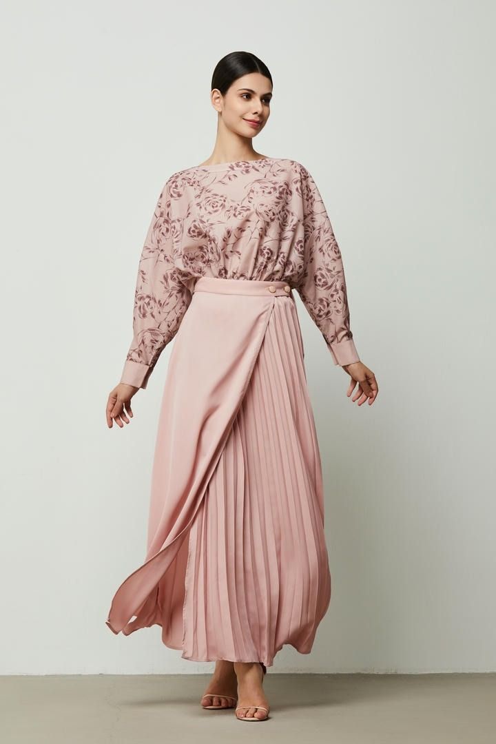 Flared Pink Skirt