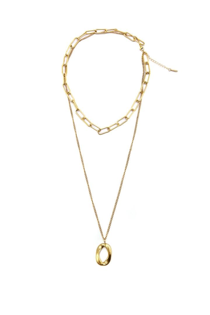 Layered Pendant Necklace