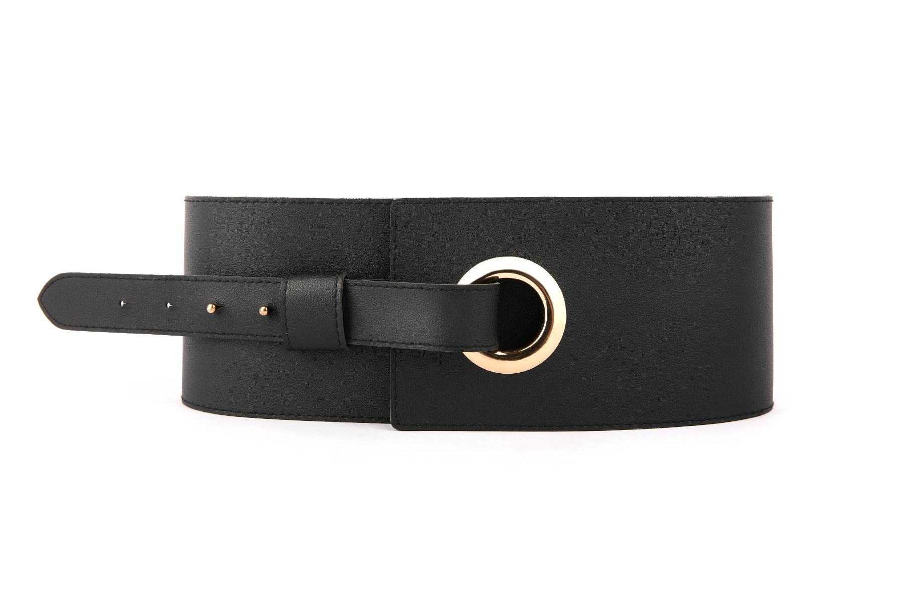Black Leather Belt