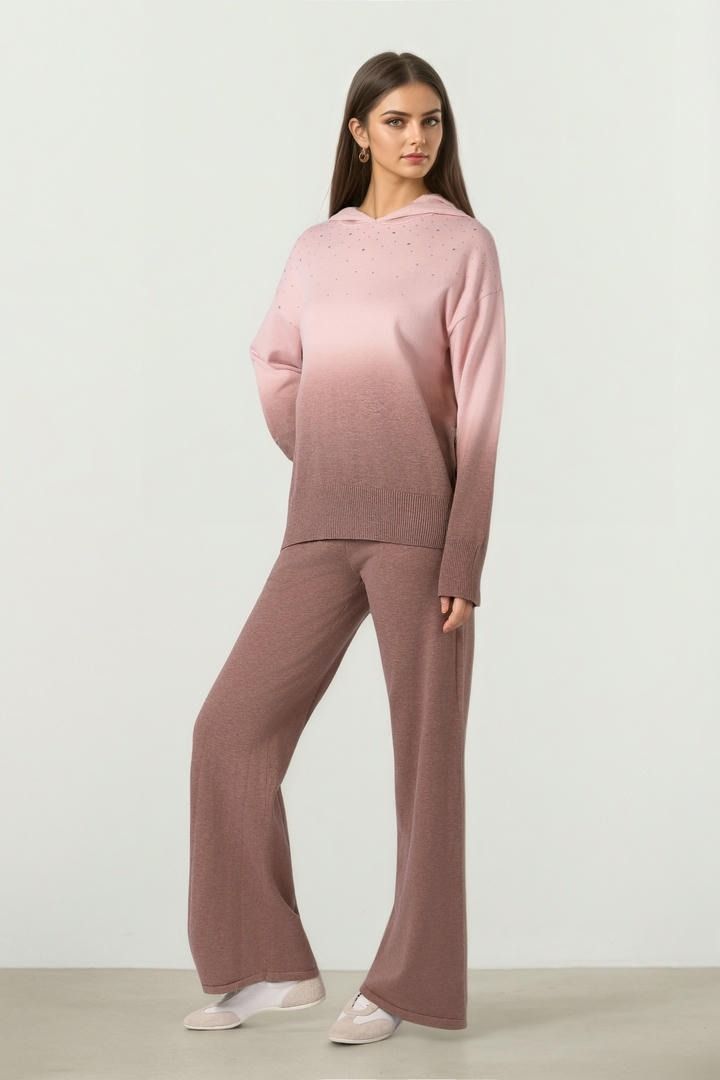 Ombre Knit Pullover