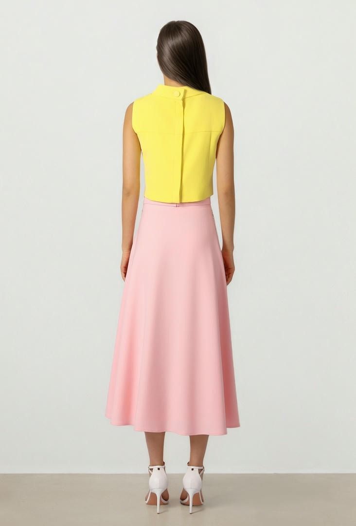 Collar Button Top