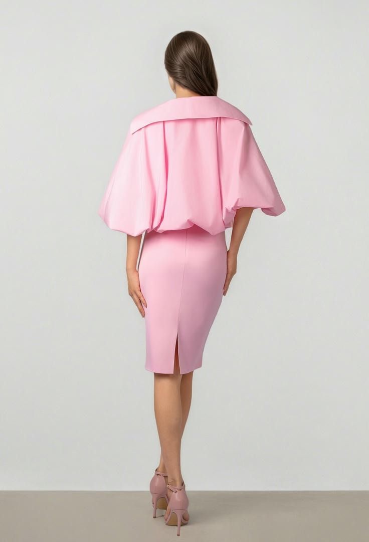Pink Taffeta Jacket