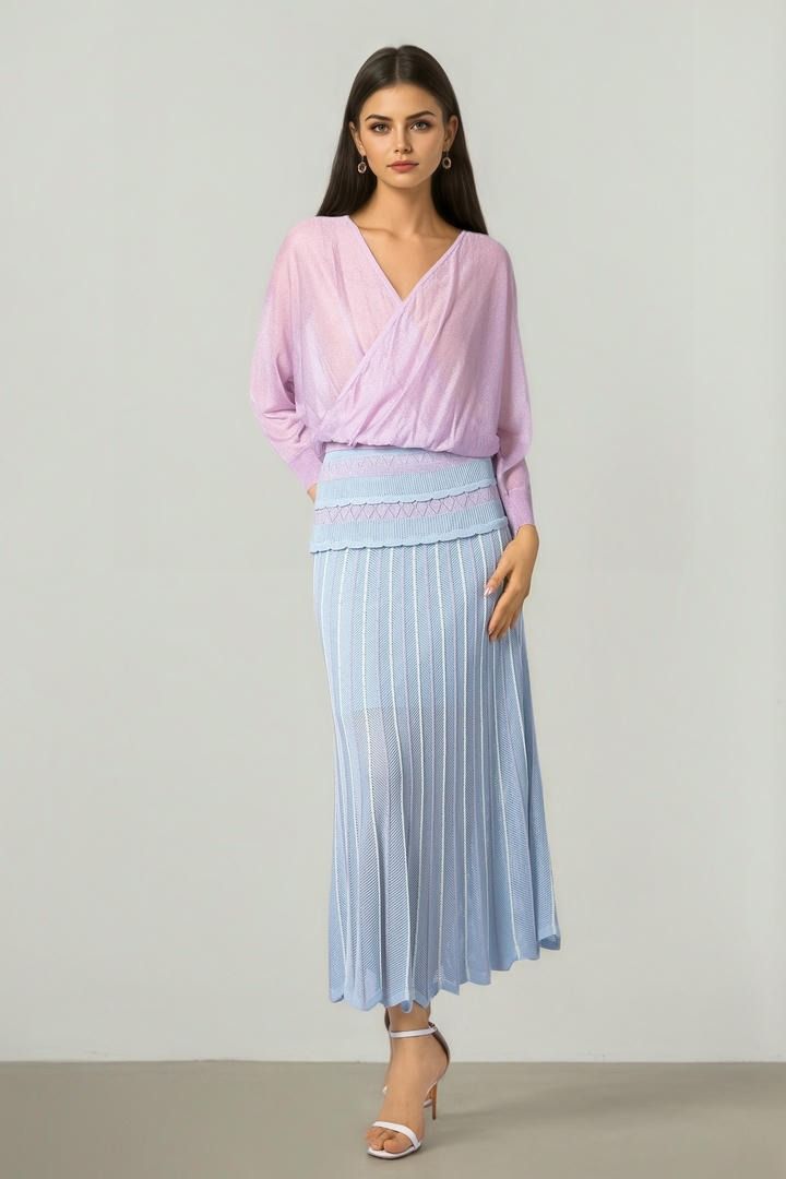 Lilac Knit Top