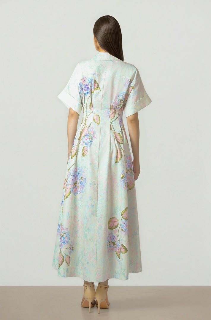 SHIRT COLLAR DRESS