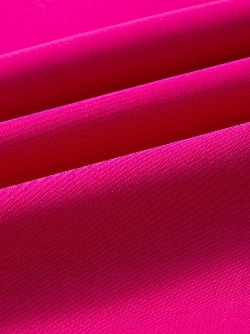 Fuchsia One-Shoulder Dress