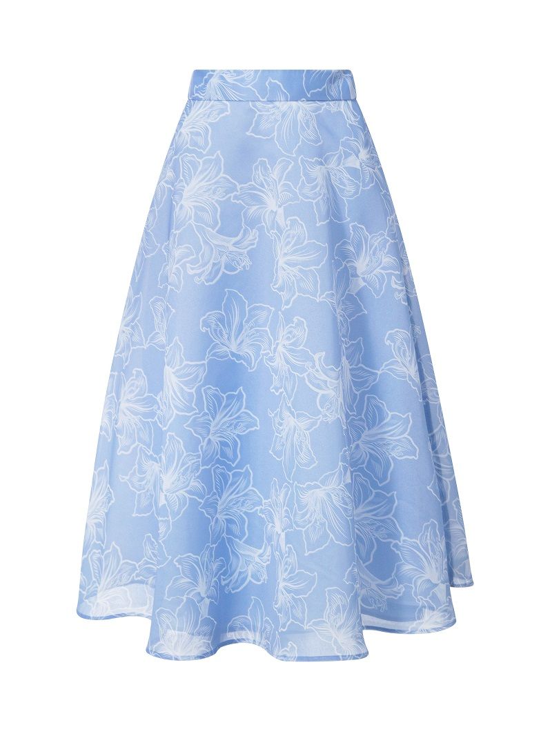 Floral A line skirt