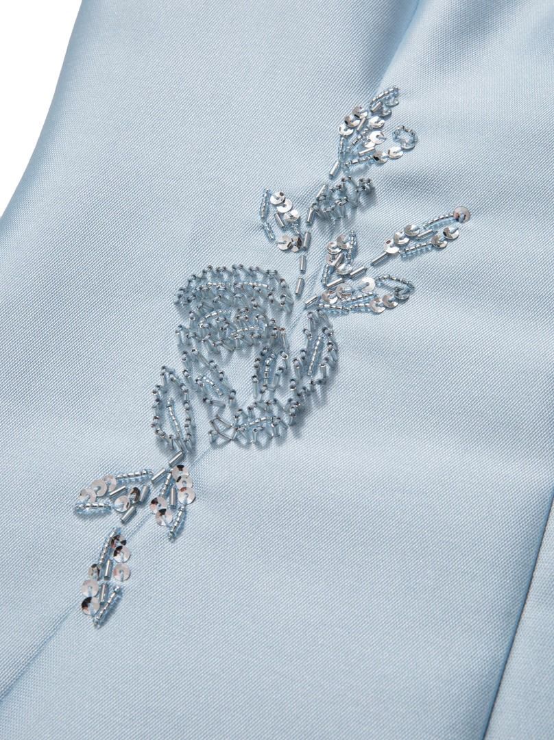 Azure Charm Midi Dress