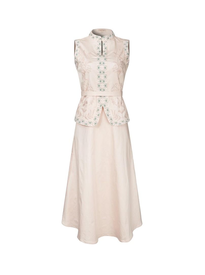 Convertible Twill Dress