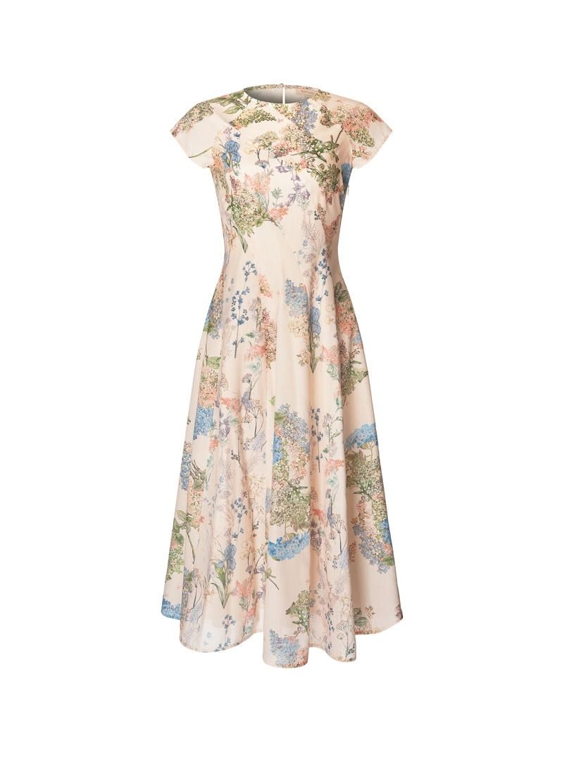 Panel Print Dress