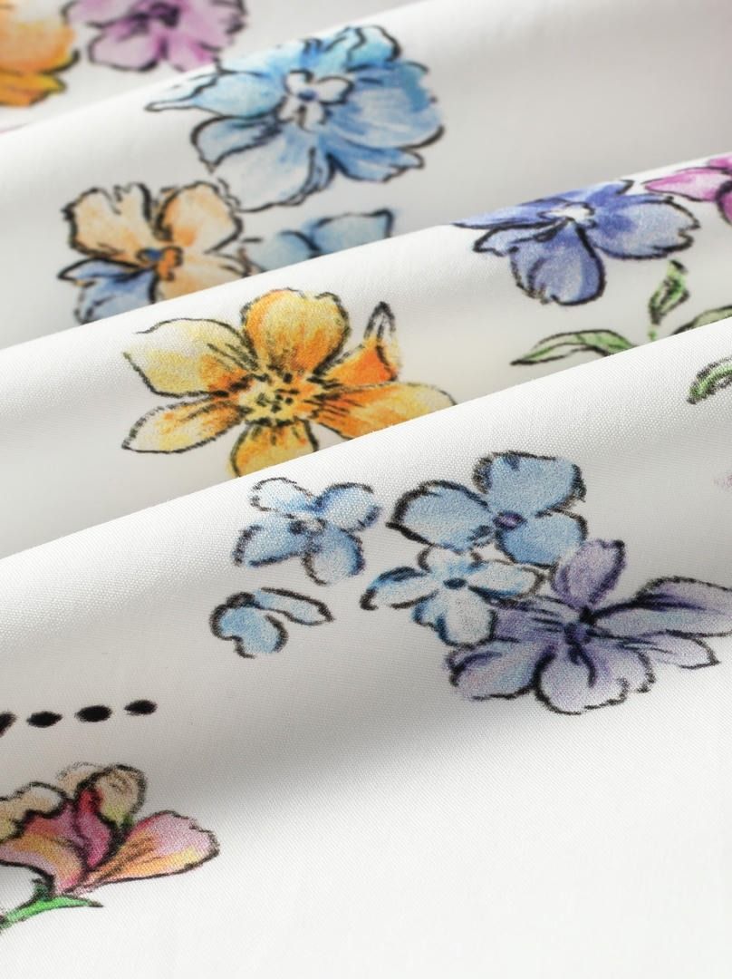 Floral A-Line Dress