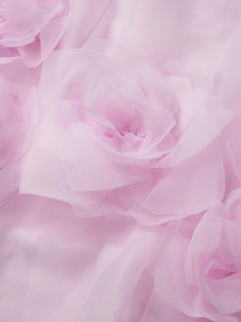 Pink Organza Dress