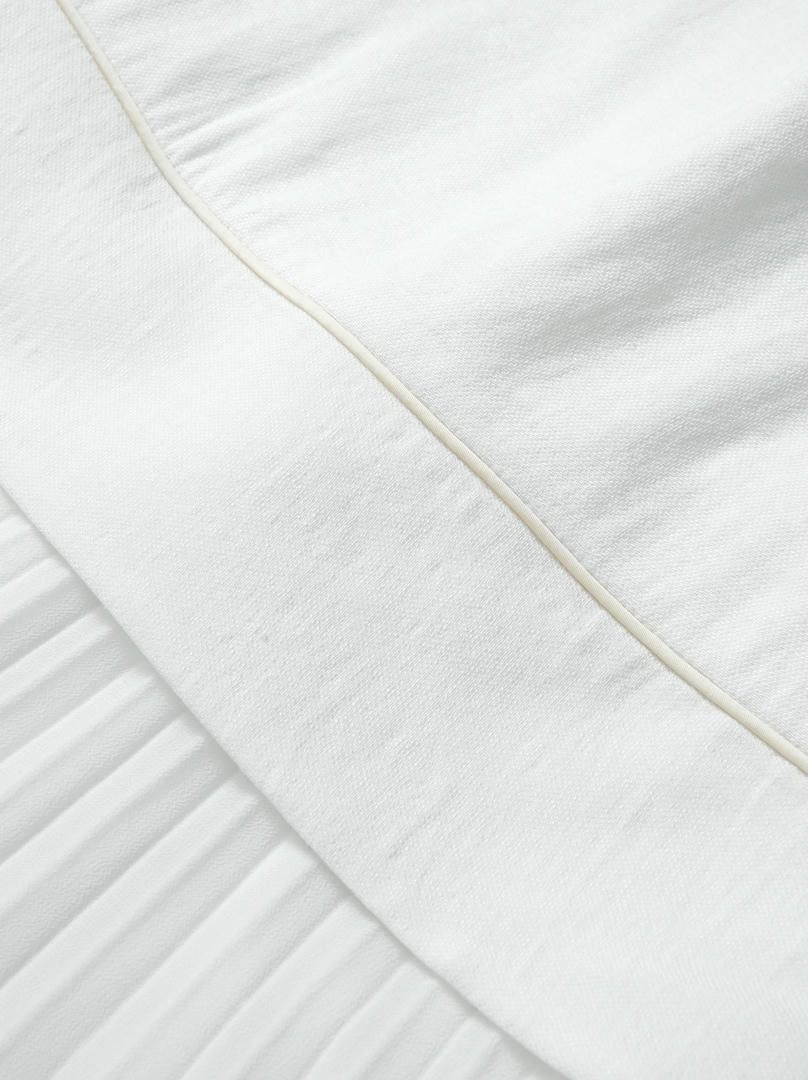 Ivory Linen Dress