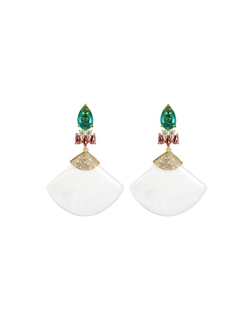 Shell Drop Earrings