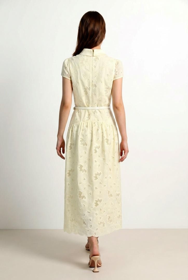 Yellow Lace Dress