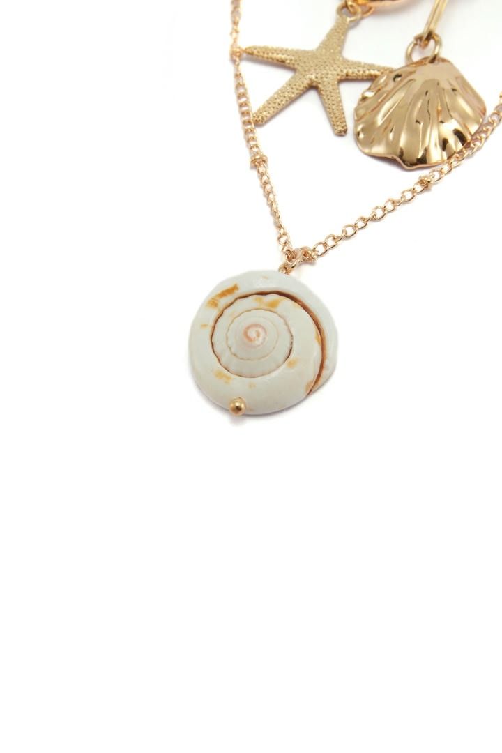 Multi-Layer Chain Pendant Necklace